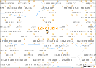 map of Czartoria