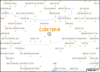 map of Czartoria