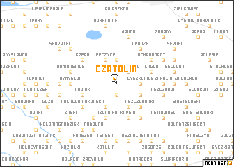 map of Czatolin