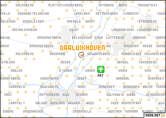 map of Daaluikhoven
