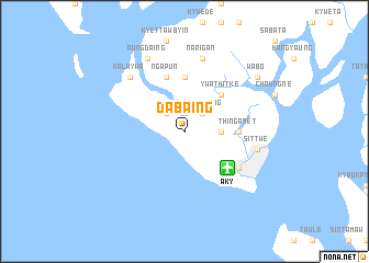 map of Dabaing