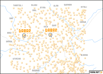 map of Dābar