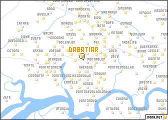 map of Dabatiar