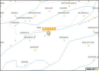 map of Dabbar