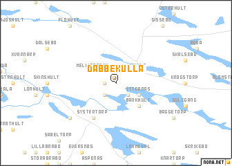 map of Dabbekulla