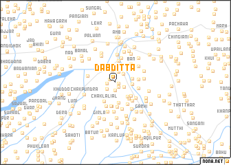 map of Dab Ditta