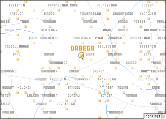 map of Dabéga