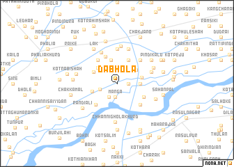 map of Dabhola