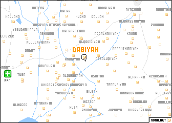 map of Dābiyah