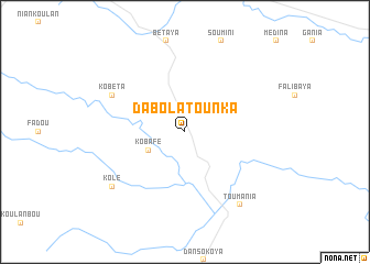 map of Dabolatounka