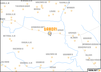 map of Dabori