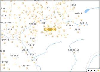 map of Dabra