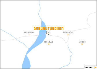 map of Dabusutu Somon