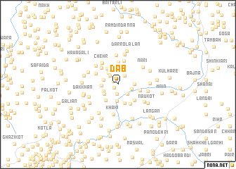 map of Dab