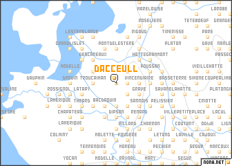 map of Dácceull