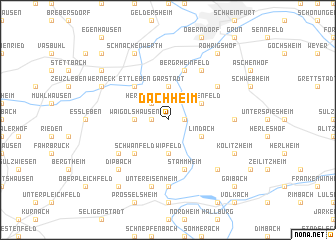 map of Dächheim