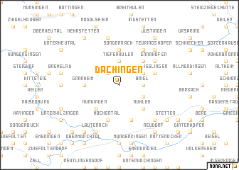 map of Dächingen