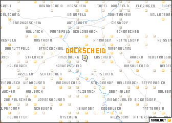 map of Dackscheid