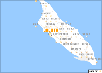 map of Dacota