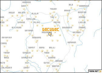 map of Dacudac