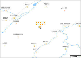 map of Dacun