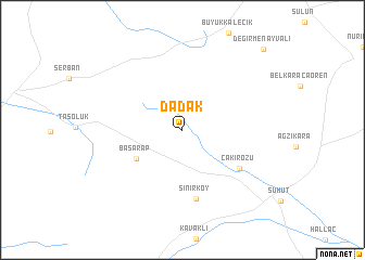 map of Dadak