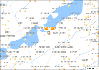 map of Dādan