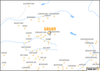 map of Dādan