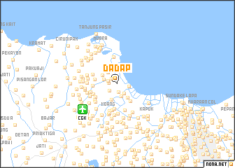map of Dadap