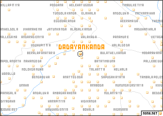 map of Dadayankanda