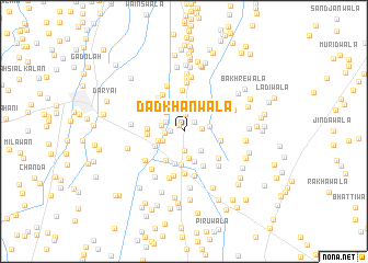 map of Dād Khānwāla