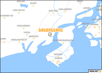 map of Dadonggang