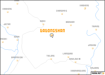 map of Dadongshan