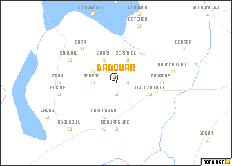 map of Dadouar