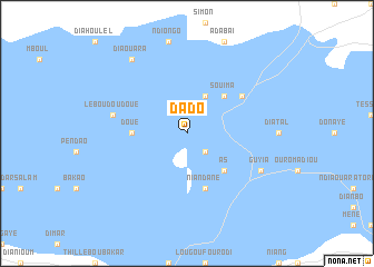 map of Dado