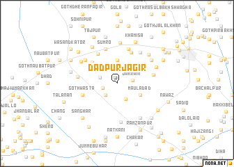 map of Dādpur Jāgir