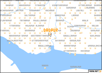 map of Dādpur