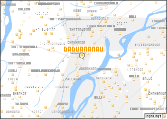map of Dāduāna Nau