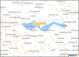 map of Dāduāna
