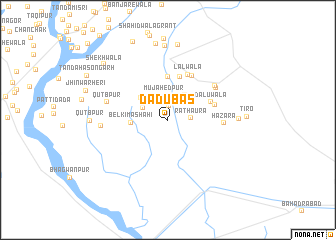 map of Dādūbās