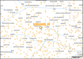 map of Dādu Halīm