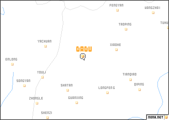 map of Dadu