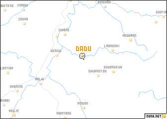 map of Dadu