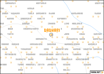 map of Dadwari