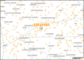 map of Dāed Khān