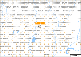 map of Dāfail