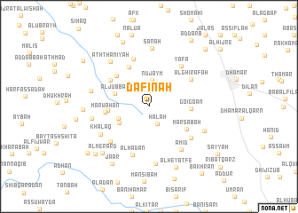 map of Dafīnah