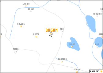 map of Dagam