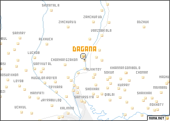 map of Dagana