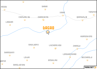 map of Dagao